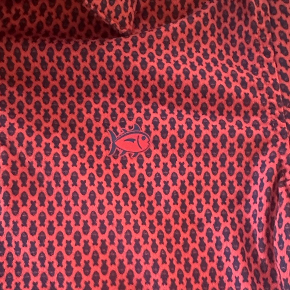 Southern Tide Kids Patterned Polo - Picture 3 of 4